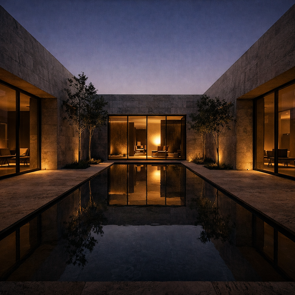 Courtyard house